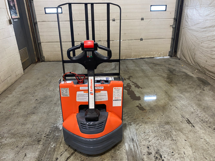 Used forklift for sale in Barrie | 2019 TOYOTA 4,500 LB Electric Walkie Pallet Truck | Model: 8HBW23