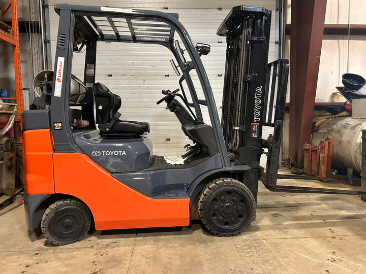 Used forklift for sale in Moncton | 2021 TOYOTA 5,000 LB IC Cushion Forklift | Model: 8FGCU25