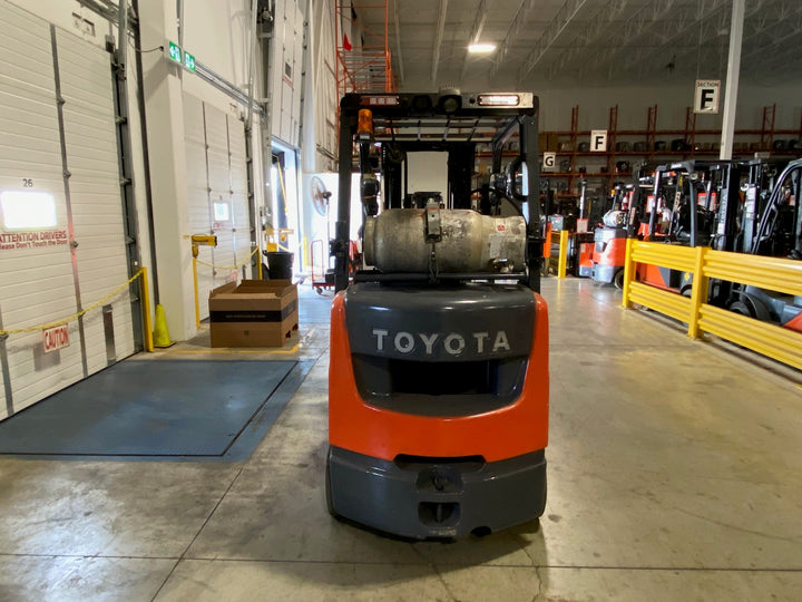 Used forklift for sale in Ajax | 2017 TOYOTA 5000 LB IC Cushion Forklift | Model: 8FGCU25