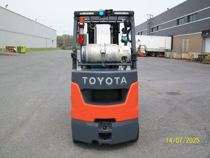 Used forklift for sale in Boucherville | 2021 TOYOTA 5000 LB IC Cushion Forklift | Model: 8FGCU25