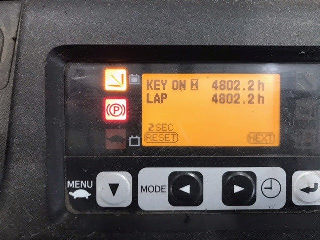 Used forklift for sale in Hamilton | 2021 TOYOTA 4000 LB 3-Wheel Electric Forklift | Model: 8FBE20U