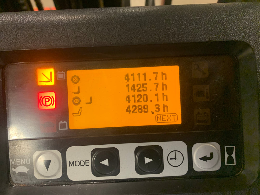 Used forklift for sale in Toronto | 2021 TOYOTA 4000 LB 3-Wheel Electric Forklift | Model: 8FBE20U