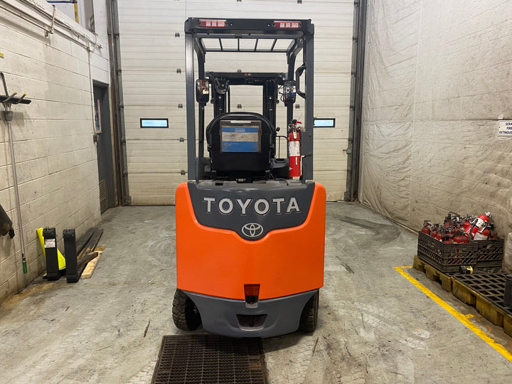 Used forklift for sale in Barrie | 2021 TOYOTA 5000 LB Electric Cushion Forklift | Model: 8FBCU25