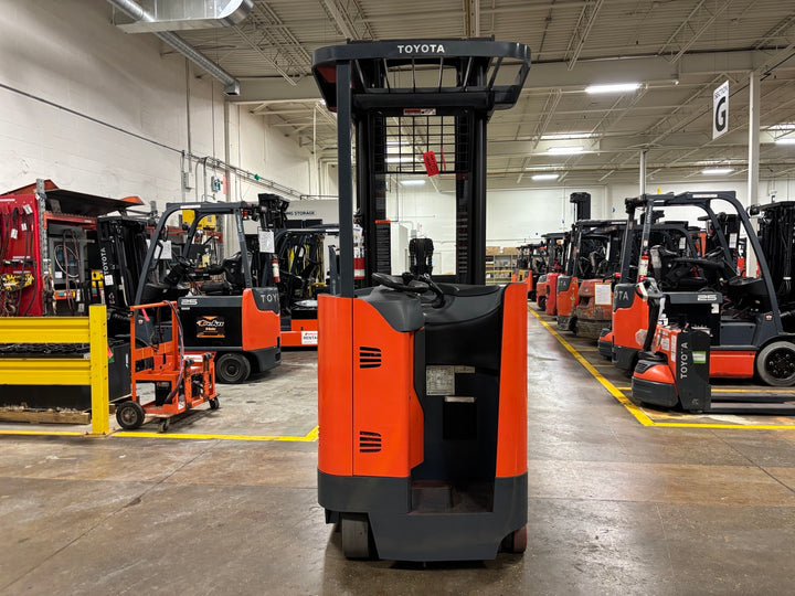 Used forklift for sale in Toronto | 2015 TOYOTA 3500 LB Electric Reach Truck | Model: 8BR183M240