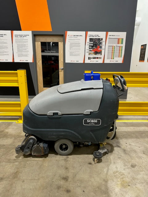 Used forklift for sale in Vermont | 2014 Nilfisk Niflisk Advance Electric Walkbehind floor scubber with on board charger  | Model: SC800 28C 