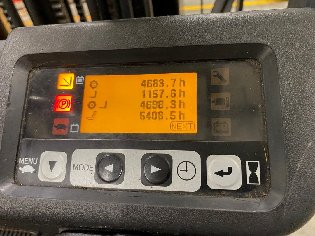 Used forklift for sale in Hamilton | 2021 TOYOTA 4,000 LB 3-Wheel Electric Forklift | Model: 8FBE20U