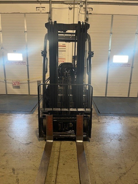 Used forklift for sale in Ajax | 2019 TOYOTA 4000 LB 3-Wheel Electric Forklift | Model: 8FBE20U