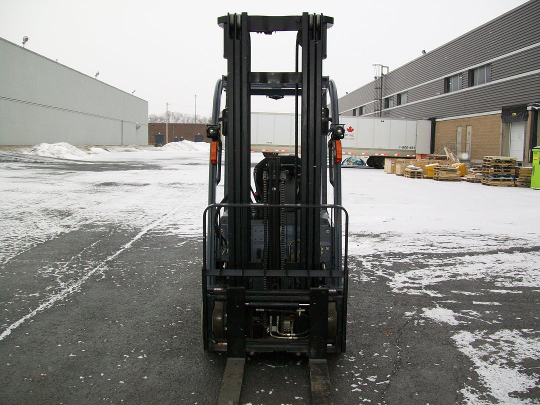 Used forklift for sale in Boucherville | 2019 TOYOTA 3,500 LB 3-Wheel Electric Forklift | Model: 8FBE18U