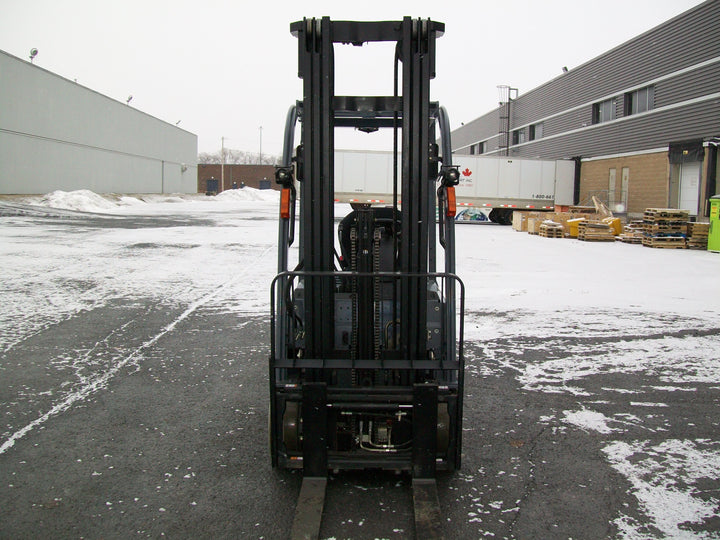 Used forklift for sale in Boucherville | 2019 TOYOTA 3,500 LB 3-Wheel Electric Forklift | Model: 8FBE18U