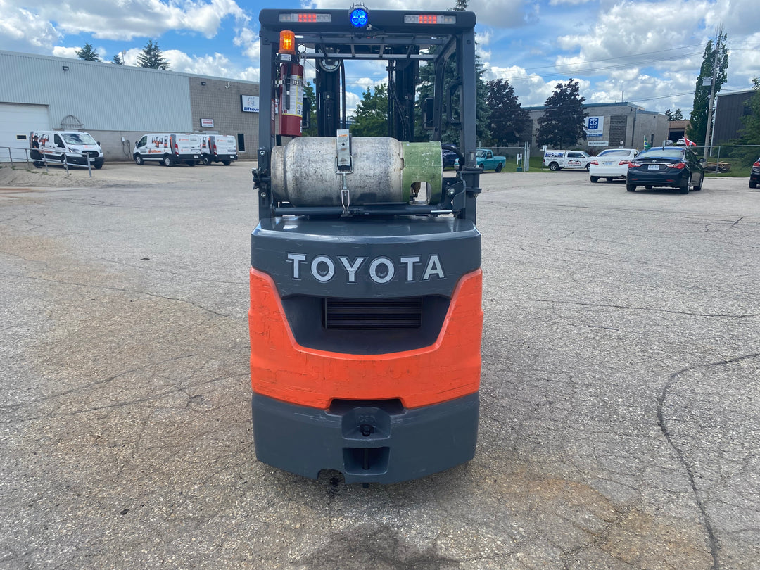Used forklift for sale in Kitchener | 2021 TOYOTA 6,000 LB IC Cushion Forklift | Model: 8FGCU30