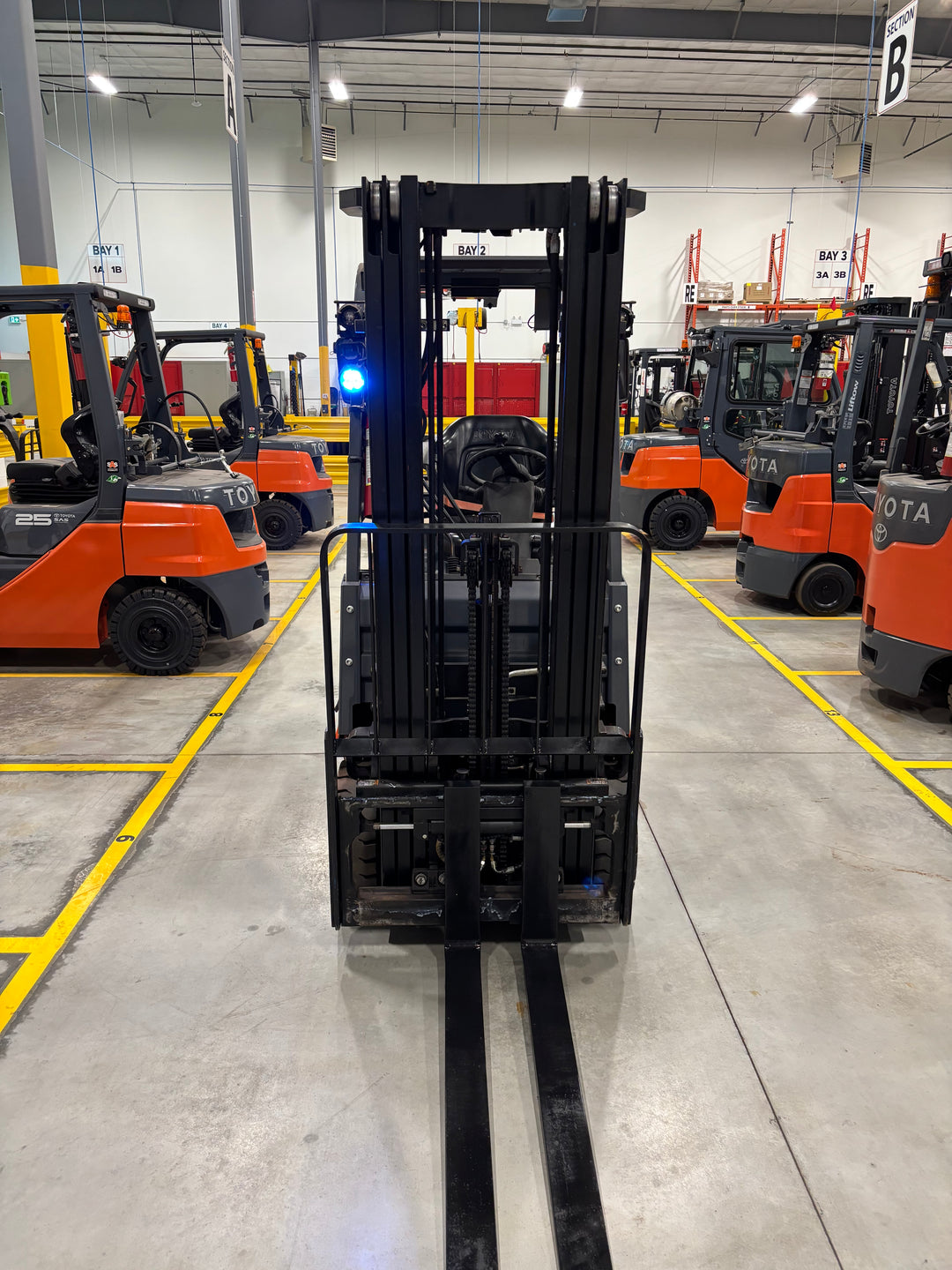 Used forklift for sale in Hamilton | 2021 TOYOTA 3,000 LB IC Cushion Forklift | Model: 8FGCU15