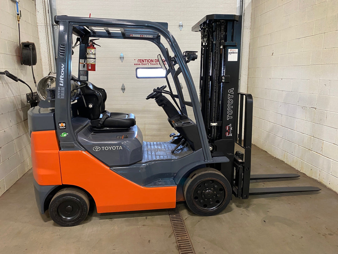 Used forklift for sale in Hamilton | 2021 TOYOTA 5,000 LB IC Cushion Forklift | Model: 8FGCU25
