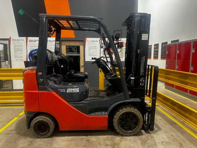 Used forklift for sale in Vermont | 2018 Toyota 5000 LBS CAP,  IC TOYOTA Cushion Forklift. <div> ( More of this Model available )</div> | Model: 8FGCU25