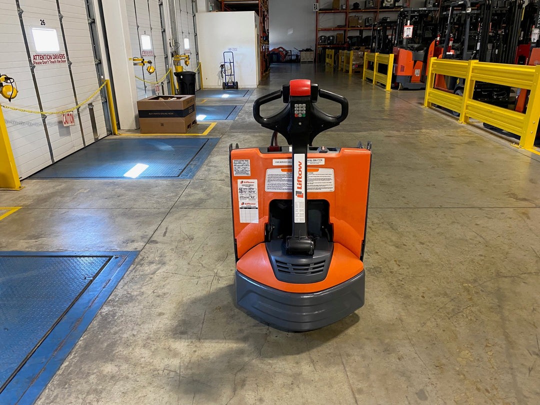 Used forklift for sale in Ajax | 2021 TOYOTA 4,500 LB Electric Walkie Pallet Truck | Model: 8HBW23