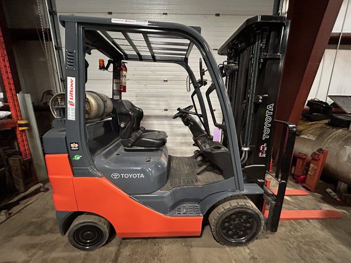 Used forklift for sale in Moncton | 2021 TOYOTA 5,000 LB IC Cushion Forklift | Model: 8FGCU25