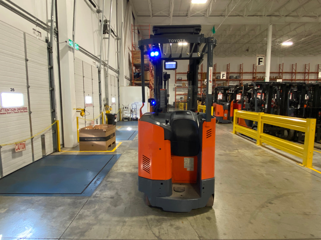 Used forklift for sale in Ajax | 2023 TOYOTA 3,000 LB Electric Double Reach Truck | Model: RF1-BH2X30