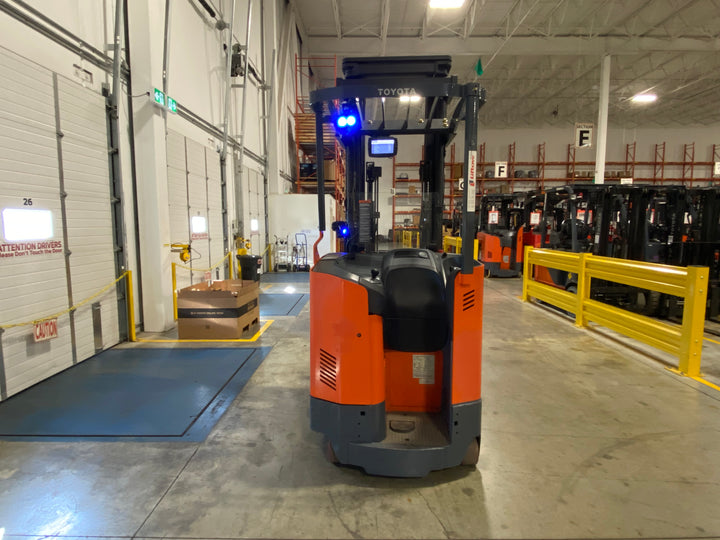 Used forklift for sale in Ajax | 2023 TOYOTA 3,000 LB Electric Double Reach Truck | Model: RF1-BH2X30
