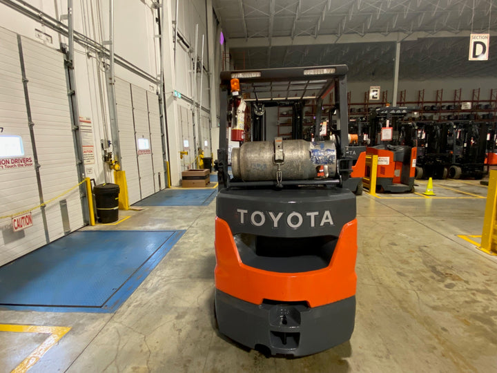 Used forklift for sale in Vaughan | 2021 TOYOTA 5,000 LB IC Cushion Forklift | Model: 8FGCU25