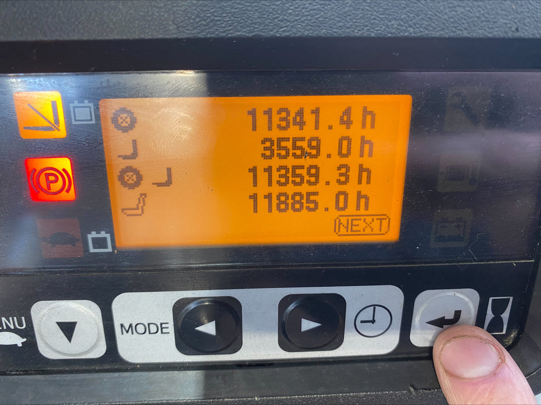 Used forklift for sale in Barrie | 2021 TOYOTA 3,500 LB 3-Wheel Electric Forklift | Model: 8FBE18U