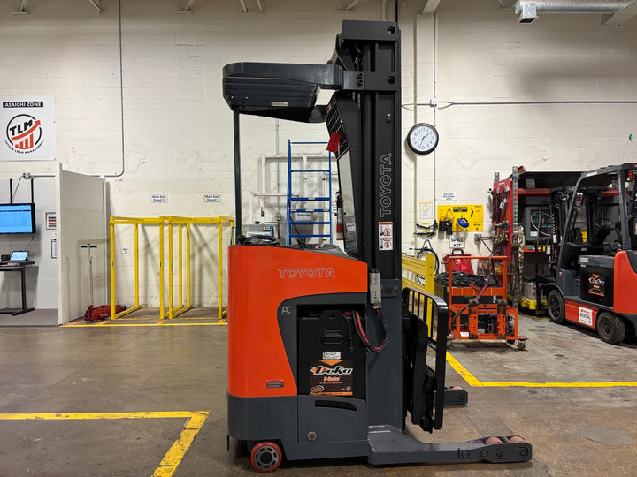 Used forklift for sale in Toronto | 2015 TOYOTA 3500 LB Electric Reach Truck | Model: 8BR183M240
