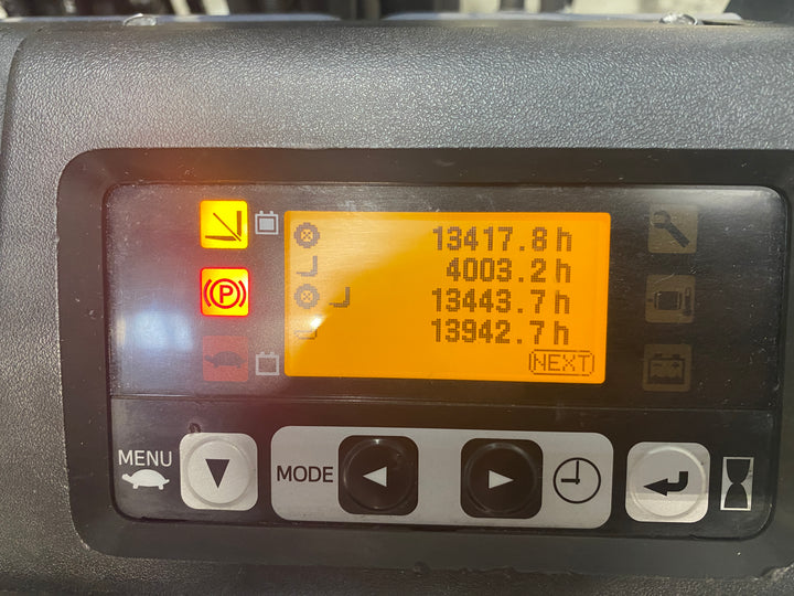 Used forklift for sale in Barrie | 2021 TOYOTA 3,500 LB 3-Wheel Electric Forklift | Model: 8FBE18U