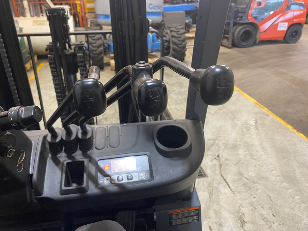 Used forklift for sale in Barrie | 2021 TOYOTA 5000 LB Electric Cushion Forklift | Model: 8FBCU25