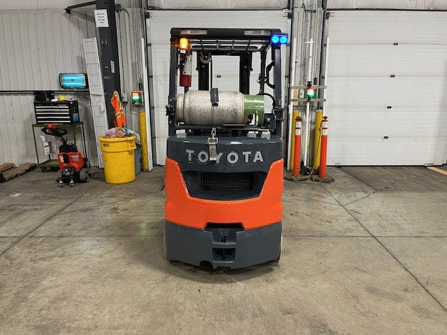Used forklift for sale in London | 2021 TOYOTA 5,000 LB IC Cushion Forklift | Model: 8FGCU25