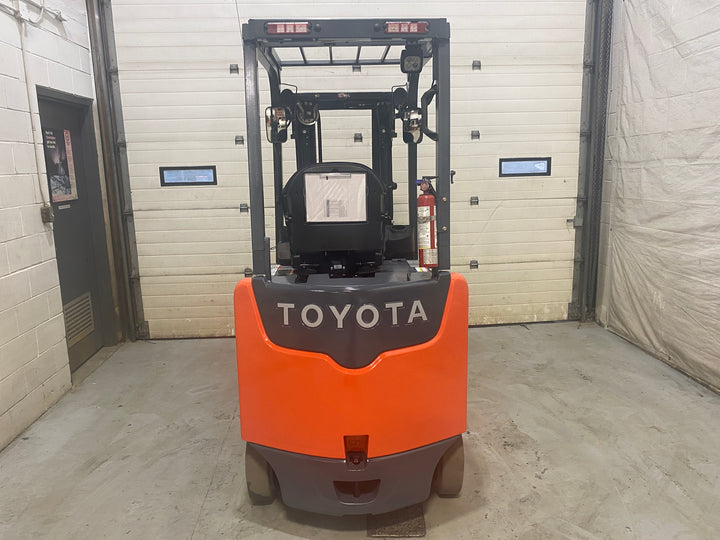 Used forklift for sale in Barrie | 2020 TOYOTA 5,000 LB Electric Cushion Forklift | Model: 8FBCU25