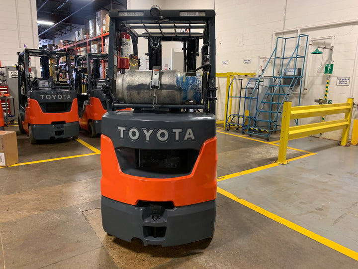 Used forklift for sale in Toronto | 2021 TOYOTA 5000 LB IC Cushion Forklift | Model: 8FGCU25