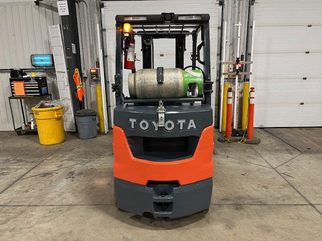 Used forklift for sale in London | 2021 TOYOTA 5,000 LB IC Cushion Forklift | Model: 8FGCU25