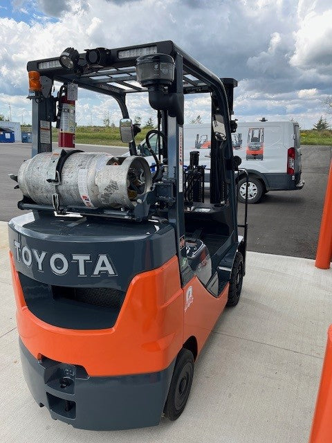 Used forklift for sale in Windsor | 2021 TOYOTA 5,000 LB IC Cushion Forklift | Model: 8FGCU25