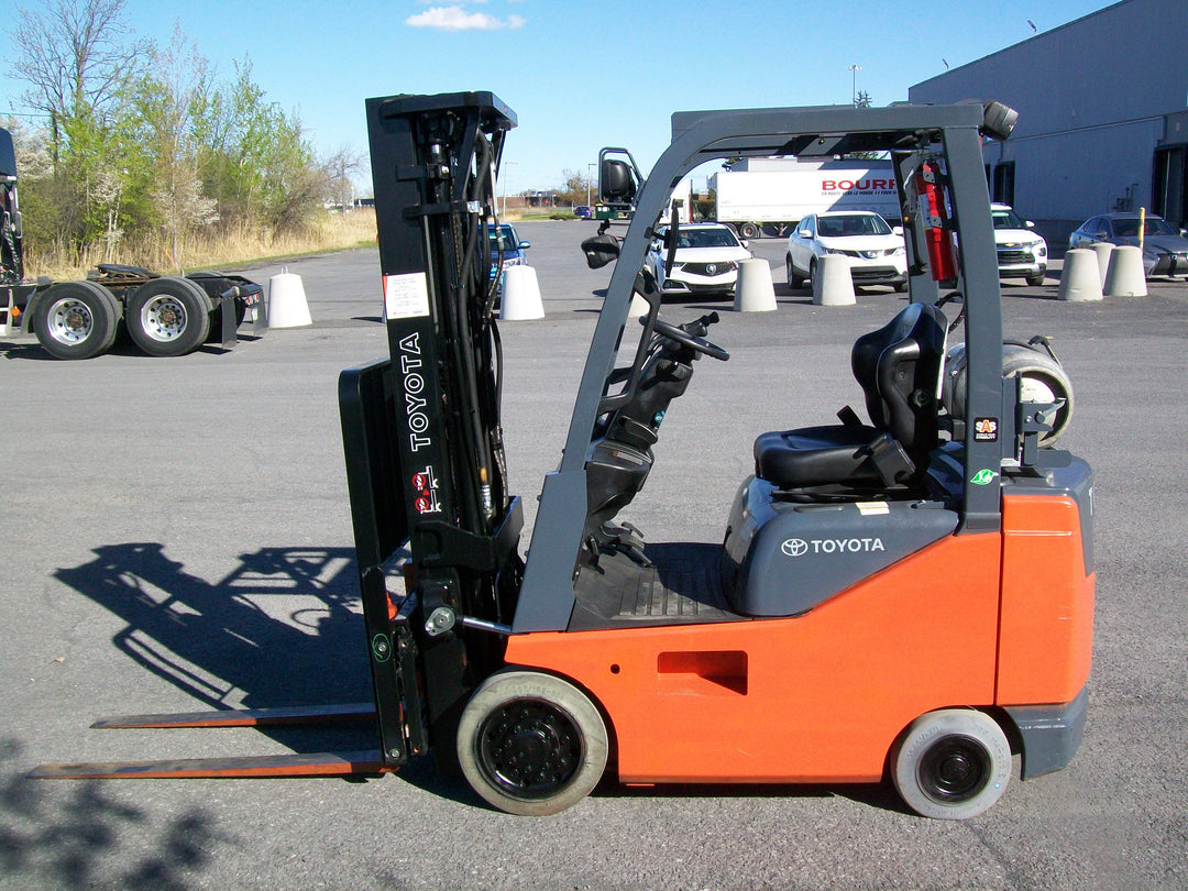 Used forklift for sale in Boucherville | 2018 TOYOTA 3500 LB IC Cushion Forklift | Model: 8FGCU18