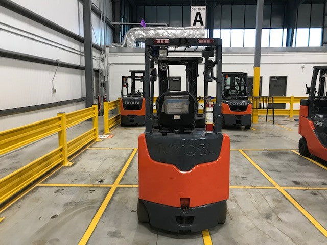 Used forklift for sale in Hamilton | 2018 TOYOTA 6,500 LB Electric Cushion Forklift | Model: 8FBCU32