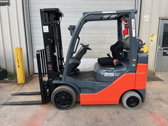 Used forklift for sale in London | 2020 TOYOTA 5,000 LB IC Cushion Forklift | Model: 8FGCU25