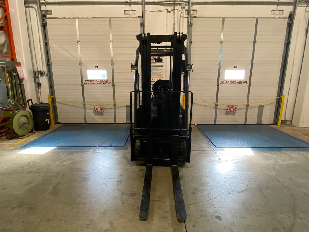 Used forklift for sale in Ajax | 2017 TOYOTA 4000 LB 3-Wheel Electric Forklift | Model: 8FBE20U