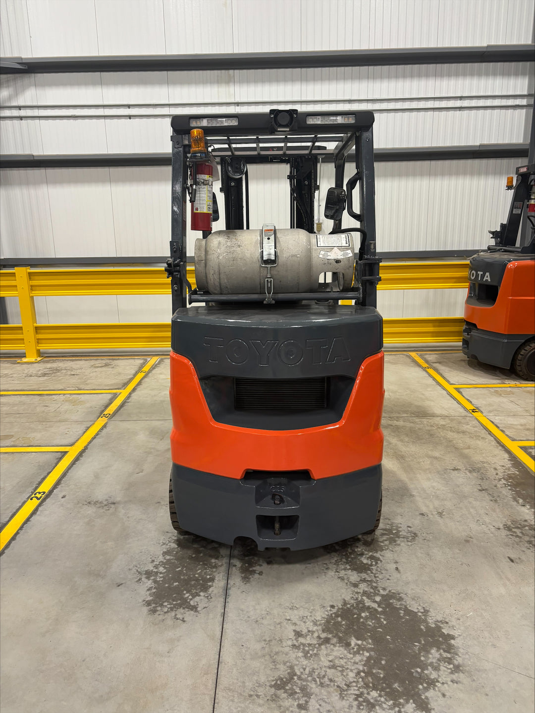 Used forklift for sale in Hamilton | 2021 TOYOTA 5,000 LB IC Cushion Forklift | Model: 8FGCU25