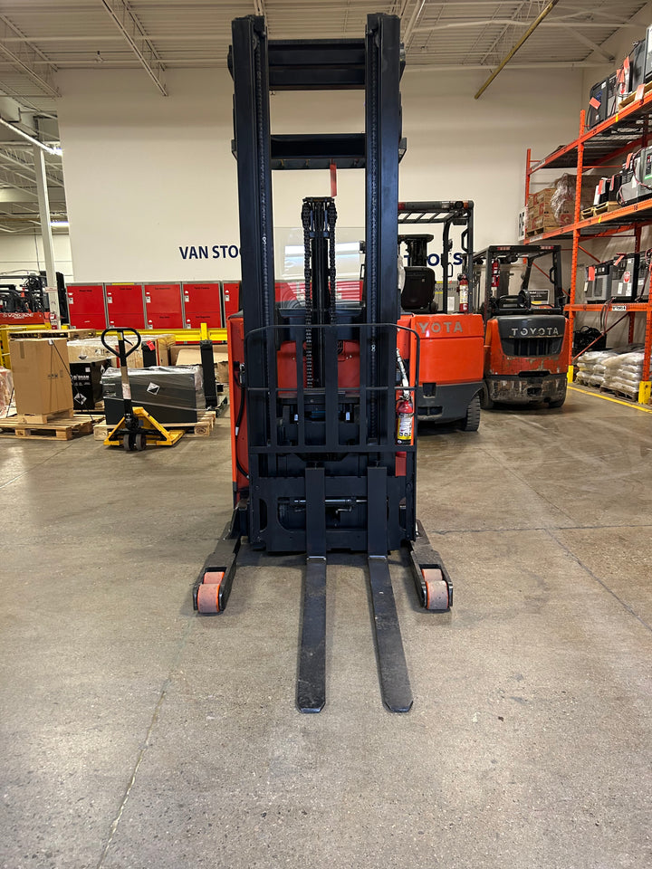 Used forklift for sale in Toronto | 2019 TOYOTA 3500 LB Electric Reach Truck | Model: 9BR182M241