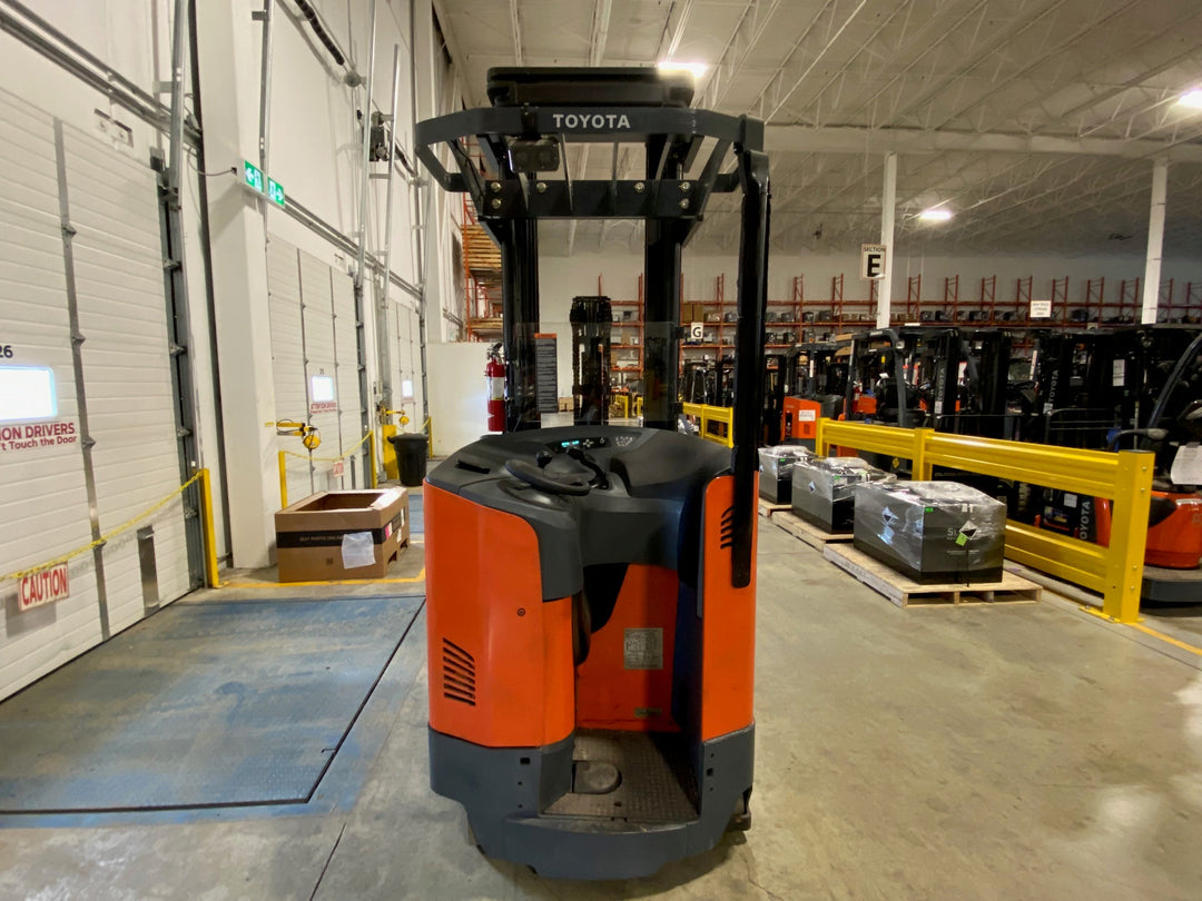 Used forklift for sale in Ajax | 2017 TOYOTA 3,500 LB Electric Reach Truck | Model: 9BR183S241