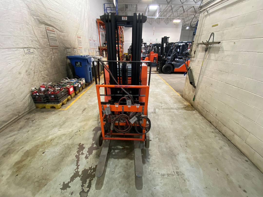Used forklift for sale in Barrie | 2019 TOYOTA 3,500 LB Electric Standup Counterbalance | Model: 8BNCU18S188