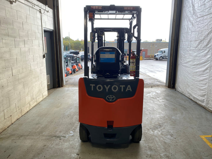 Used forklift for sale in Barrie | 2021 TOYOTA 5000 LB Electric Cushion Forklift Longbox | Model: 8FBCHU25