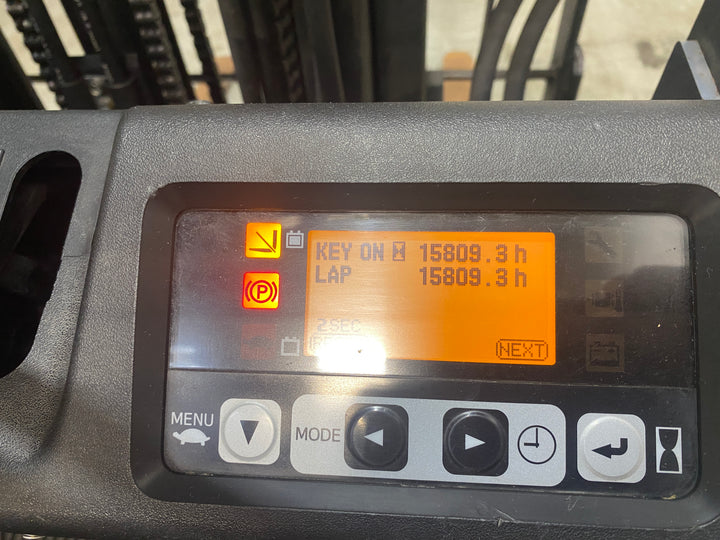 Used forklift for sale in Barrie | 2021 TOYOTA 3,500 LB 3-Wheel Electric Forklift | Model: 8FBE18U