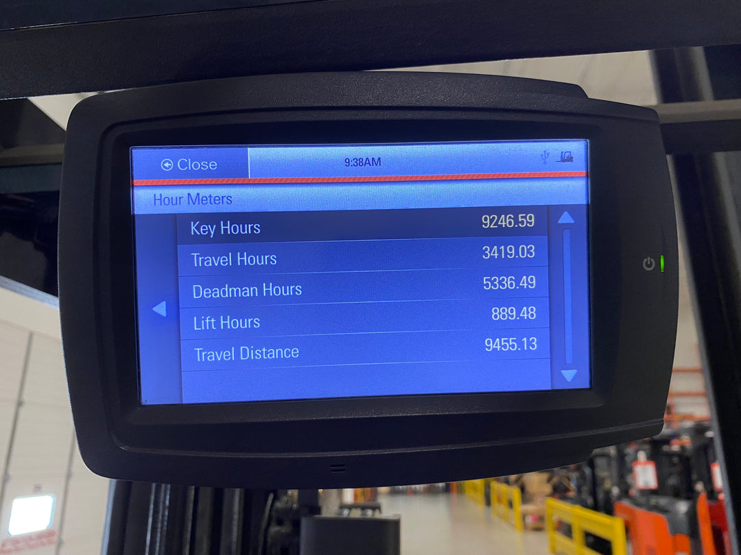 Used forklift for sale in Ajax | 2023 TOYOTA 3,000 LB Electric Double Reach Truck | Model: RF1-BH2X30