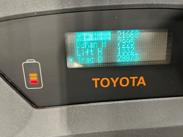 Used forklift for sale in Kitchener | 2019 TOYOTA 3,500 LB Electric Reach Truck | Model: 9BR183M241