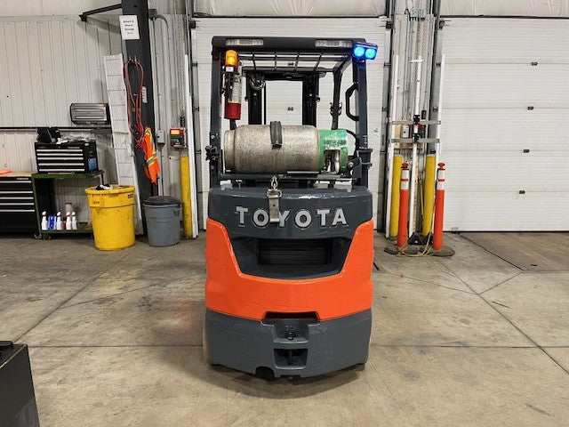 Used forklift for sale in London | 2021 TOYOTA 5,000 LB IC Cushion Forklift | Model: 8FGCU25