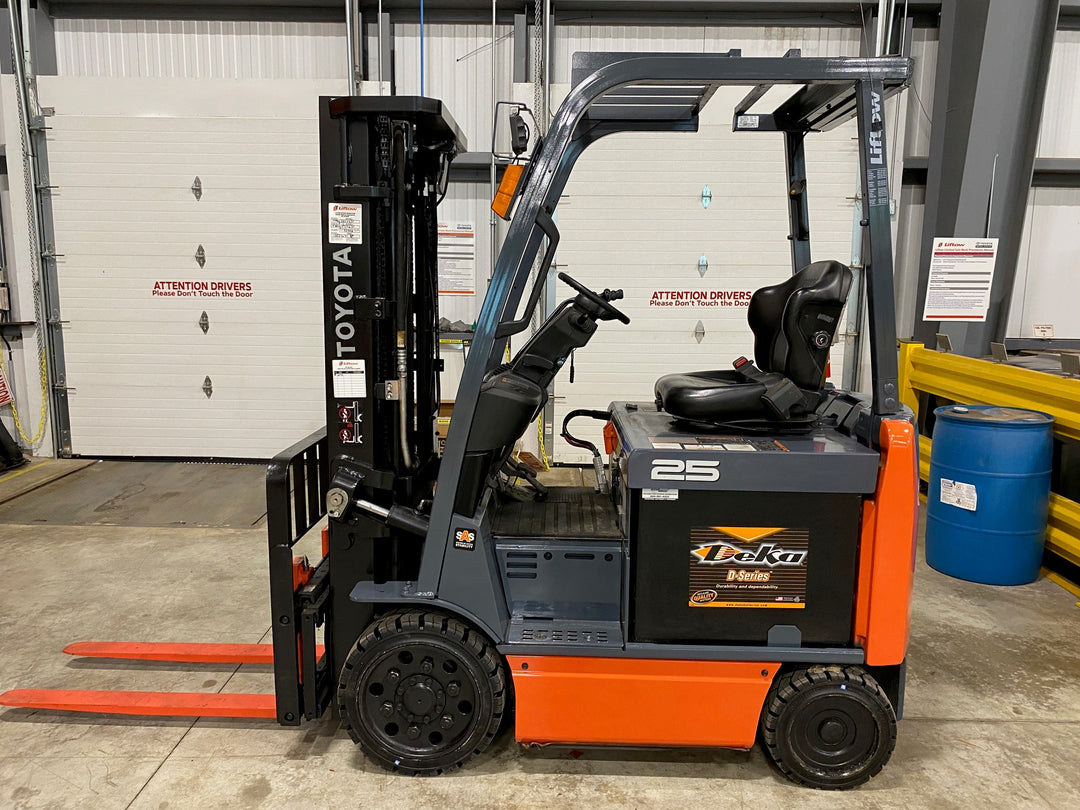 Used forklift for sale in Hamilton | 2020 TOYOTA 5,000 LB Electric Cushion Forklift | Model: 8FBCU25