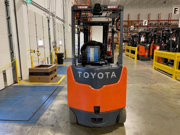 Used forklift for sale in Vaughan | 2021 TOYOTA 5,000 LB Electric Cushion Forklift | Model: 8FBCU25