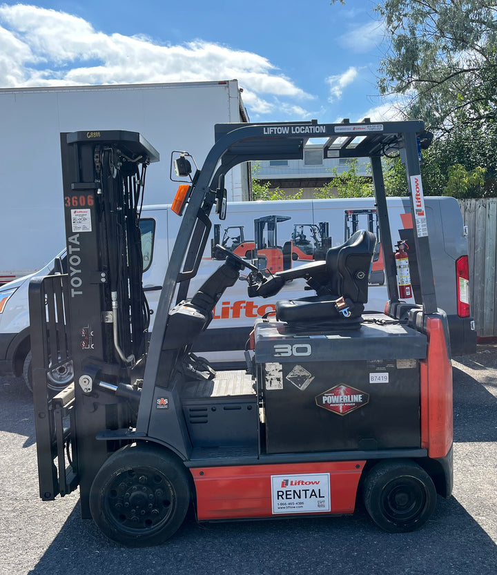 Used forklift for sale in Ottawa | 2019 TOYOTA 6000 LB Electric Cushion Forklift | Model: 8FBCU30
