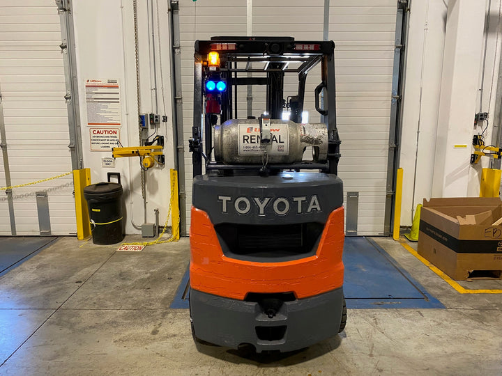 Used forklift for sale in Ajax | 2020 TOYOTA 5,000 LB IC Cushion Forklift | Model: 8FGCU25