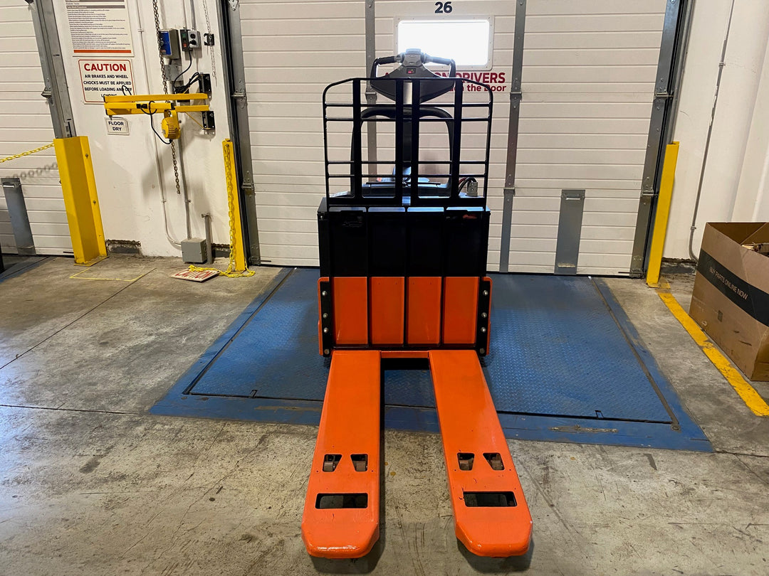 Used forklift for sale in Vaughan | 2020 TOYOTA 6000 LB Electric Walkie Rider Pallet Truck | Model: 8HBE30
