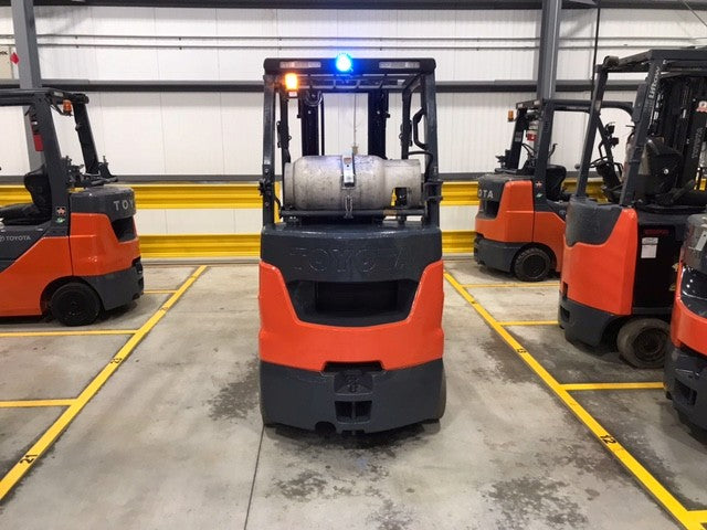 Used forklift for sale in Hamilton | 2021 TOYOTA 5000 LB IC Cushion Forklift | Model: 8FGCU25